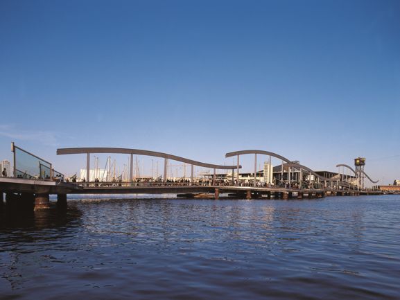 Puente puerto de barcelona